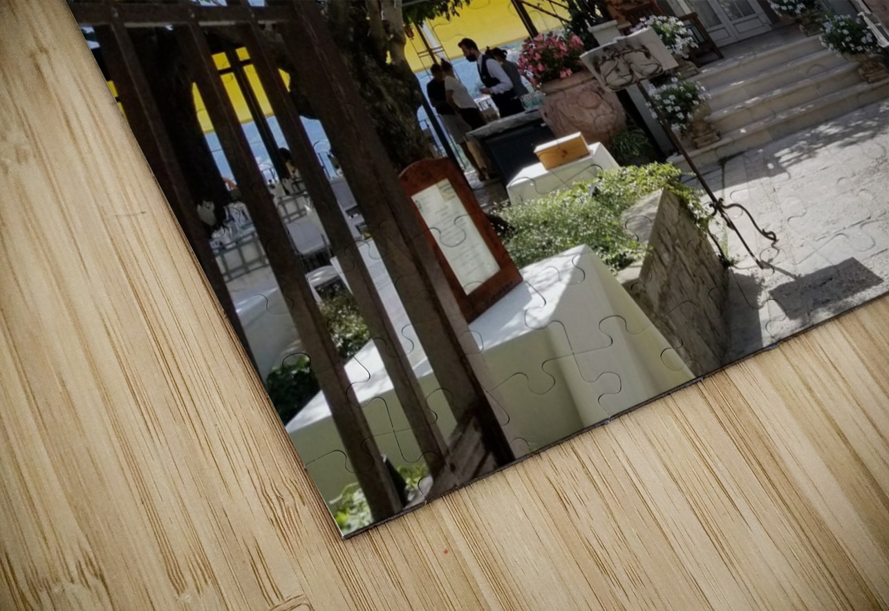 Amalfi lunch spot Bonnies Wall Art Puzzle