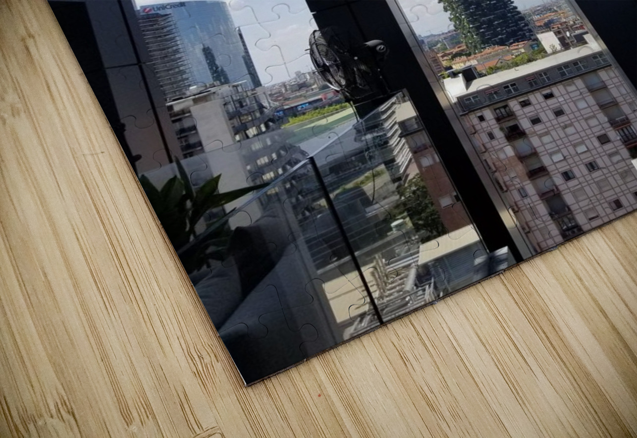 Top of Milanos City Views Bonnies Wall Art Puzzle