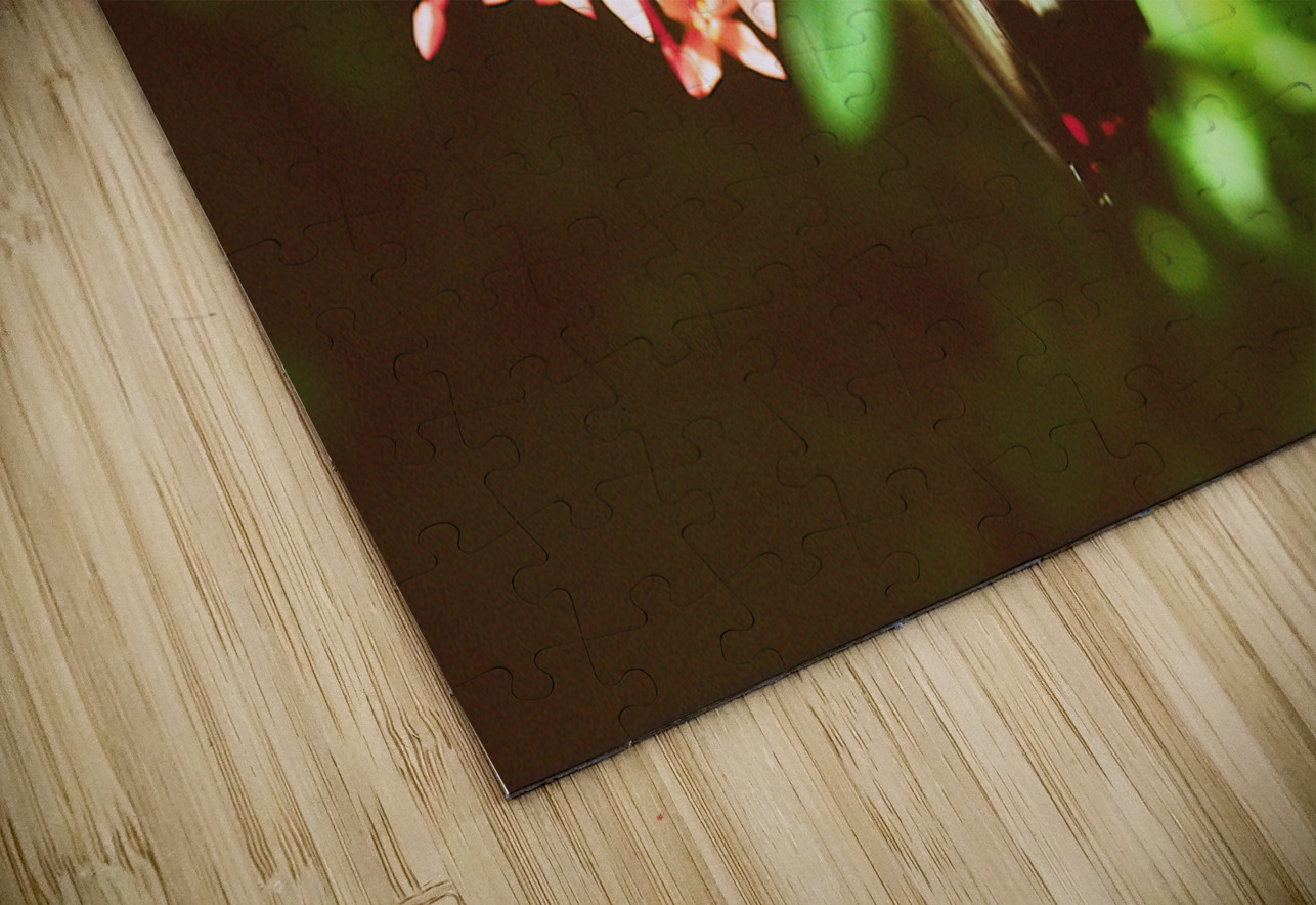 Black butterfly amongst the flowers Bonnies Wall Art Puzzle